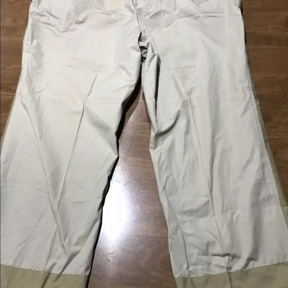LL Bean Mens Pants Vintage Two Tone Leg Patch Made in USA NWT Size 44x29 - Picture 7 of 8